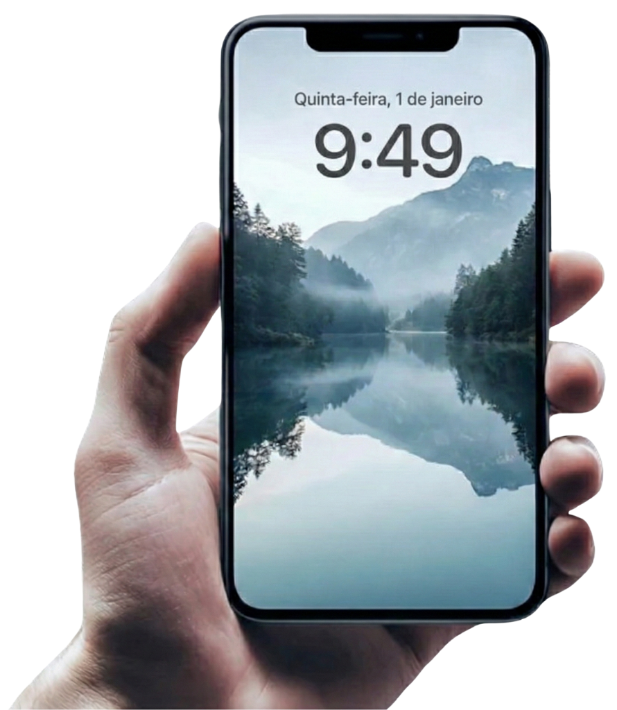 iPhone com notificações da Nexias AI